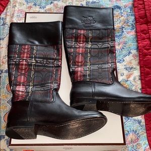 Coach Christi 12C tall boots